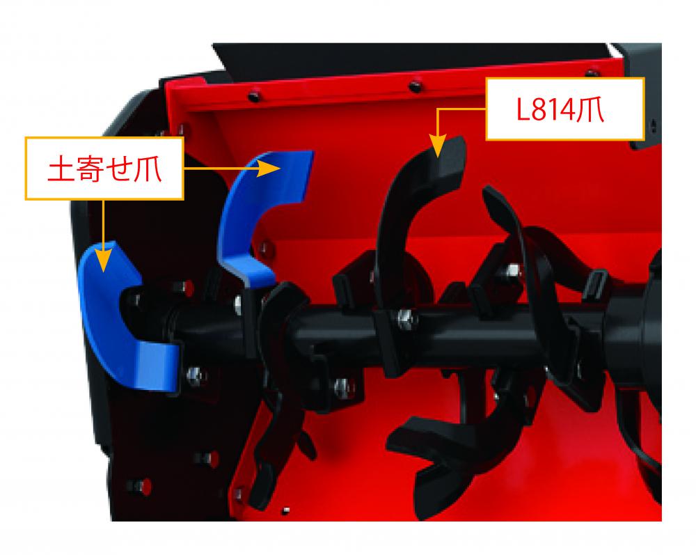 福袋特集 ニプロ 純正爪 ブラウン爪 両端プロフェッショナル爪 BA110G,BA110PG 56本セット フランジタイプ 耕うん爪 